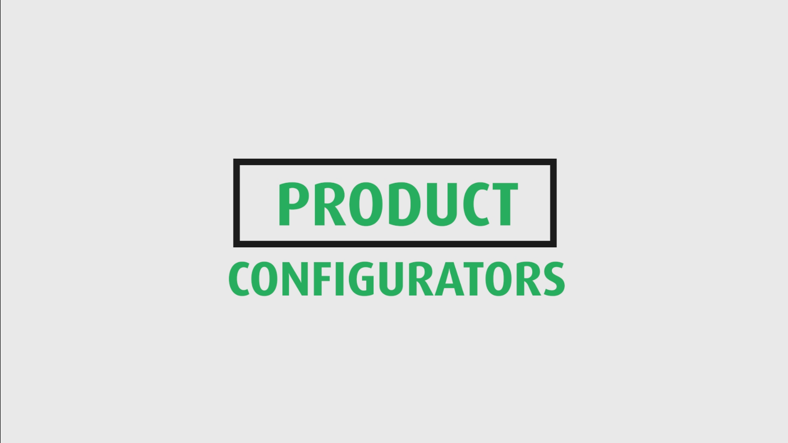 FSR Product Configurators